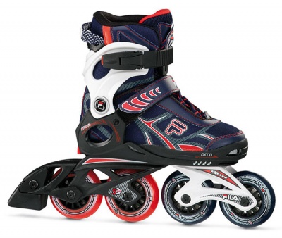 Роликовые коньки Fila WIZY FK blue/red