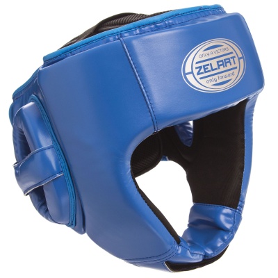 Шлем боксерский открытый Zelart Classic Boxing Blue