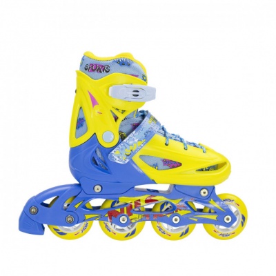 Роликовые коньки Nils Extreme NJ1905A yellow