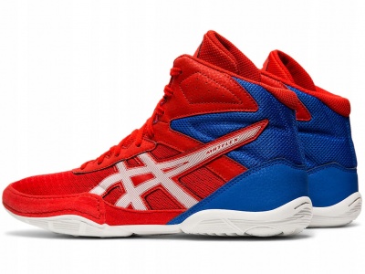 Борцовки Asics MATFLEX 6 красно/синие