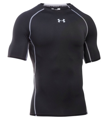 Компрессионная футболка Under Armour HeatGear Armour Ss черная
