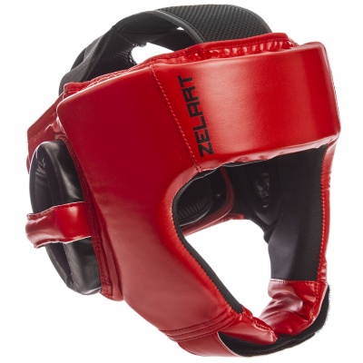 Шлем боксерский открытый Zelart Classic Boxing Red