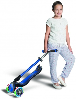 Самокат Globber Elite Deluxe синий