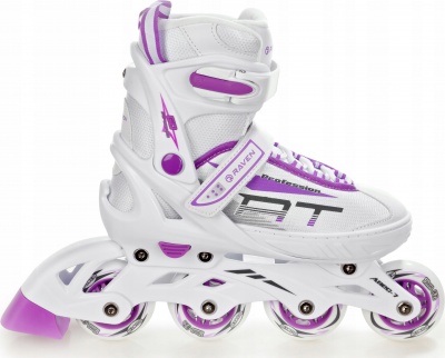 Роликовые коньки Raven Profession Style White/Violet(31-35) и (38-42)