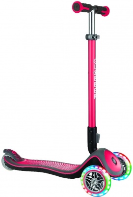Самокат Globber Elite Deluxe красный