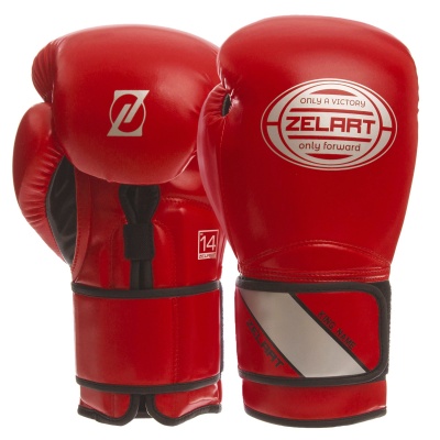 Боксерские перчатки Zelart Classic Boxing Red