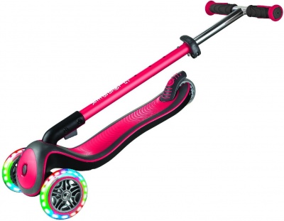 Самокат Globber Elite Deluxe красный