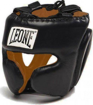 Боксерский шлем Leone Performance Black