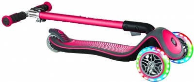 Самокат Globber Elite Deluxe красный