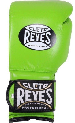 Тренировочные перчатки CLETO REYES Velcro Closure Training (зеленые)