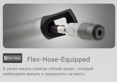 Мининасос Birzman Infinite 90psi, серебристый